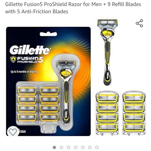 𝔾𝕚𝕝𝕝𝕖𝕥𝕥𝕖 𝔽𝕦𝕤𝕚𝕠𝕟5 ℙ𝕣𝕠𝕤𝕙𝕚𝕖𝕝𝕕 𝕣𝕒𝕫𝕠𝕣 (9)𝕣𝕖𝕗𝕚𝕝𝕝 - Picture 1 of 7